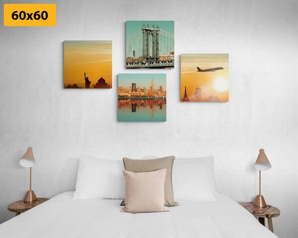 Set slika put u New York