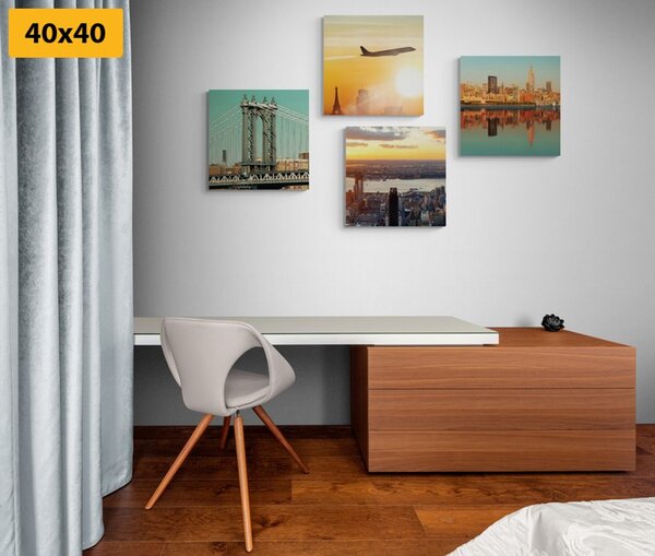 Set slika putovanje u grad New York