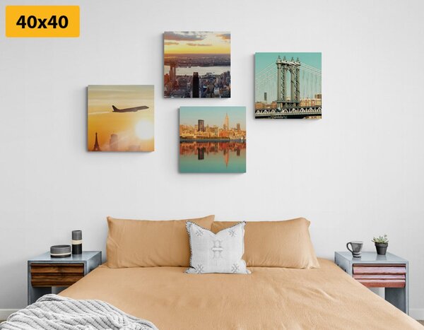 Set slika putovanje u grad New York