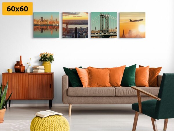 Set slika putovanje u grad New York