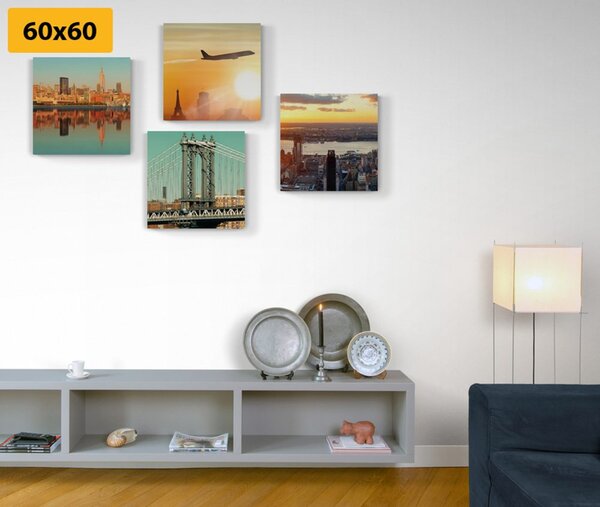 Set slika putovanje u grad New York
