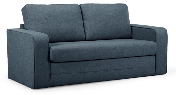 Plava sklopiva sofa 160 cm Come – Bobochic Paris