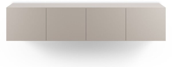 Krem TV komoda 180x38x35 cm Daroca – Marckeric