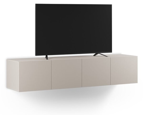Krem TV komoda 180x38x35 cm Daroca – Marckeric