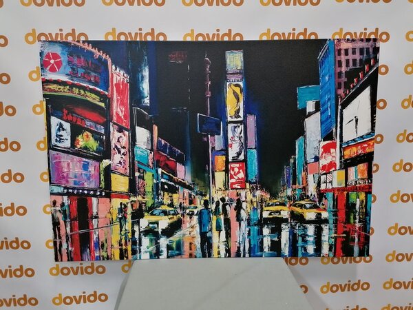 Slika živopisni New York