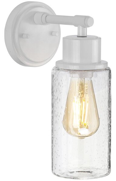 Elstead BATH-MORVAH1-W - Zidna svjetiljka za kupaonicu 1xE27/60W/230V IP44 bijela