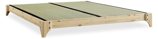 Bračni krevet od borovine s podnicom 140x200 cm Elan – Karup Design
