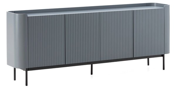 Prljavo plava komoda 200x80x40 cm Willa – MOME