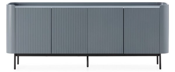 Prljavo plava komoda 200x80x40 cm Willa – MOME