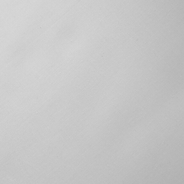 Siva plahta s gumom od pamučnog perkala 185x200 cm Cotton Percale – Bianca
