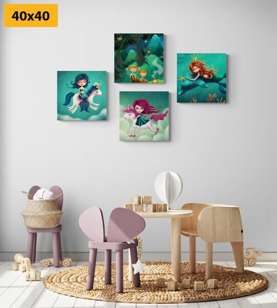 Set slika magičan svijet