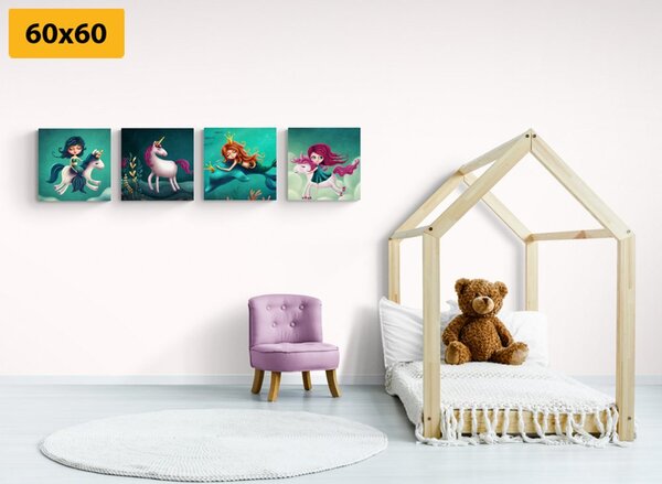 Set slika bajkovita bića