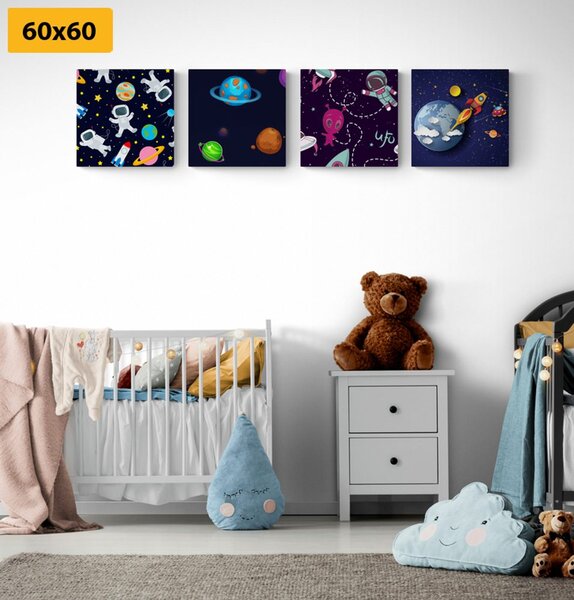 Set slika svemirski svijet