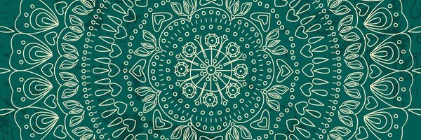 Slika ručno nacrtana Mandala