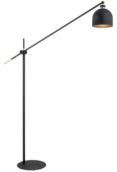 Argon 4735 - Podna lampa DETROIT 1xE27/15W/230V crna