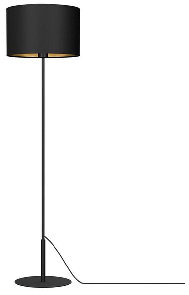 Podna lampa ARDEN 1xE27/60W/230V crna/zlatna