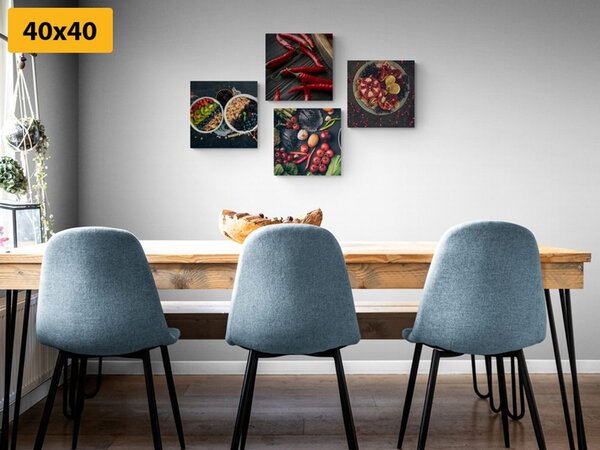 Set slika delikatesni zalogaji