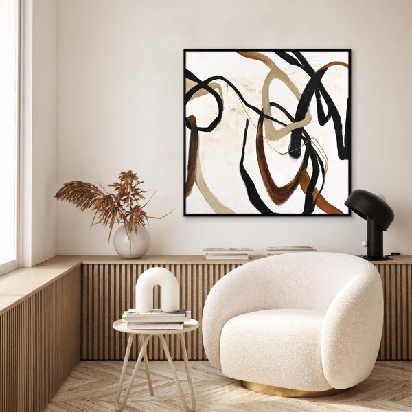 Ručno oslikana slika 100x100 cm Once Again – Malerifabrikken