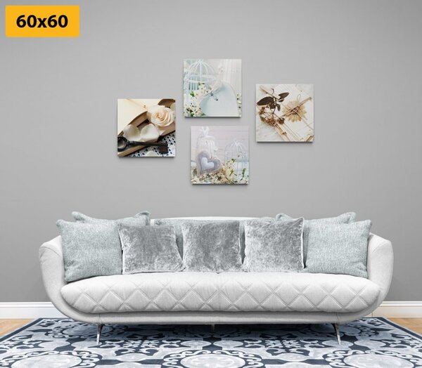 Set slika male lucerne u zanimljivoj kombinaciji