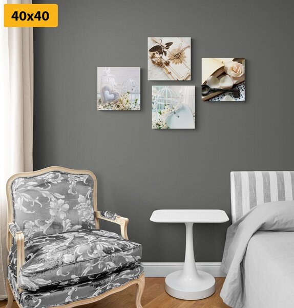 Set slika male lucerne u zanimljivoj kombinaciji