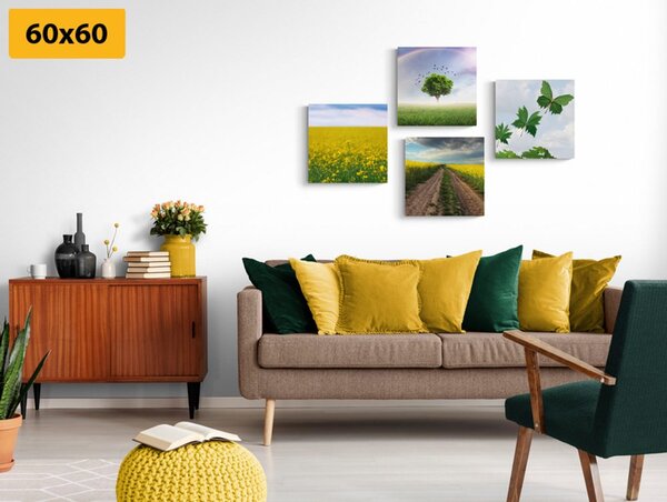 Set slika sjajna priroda