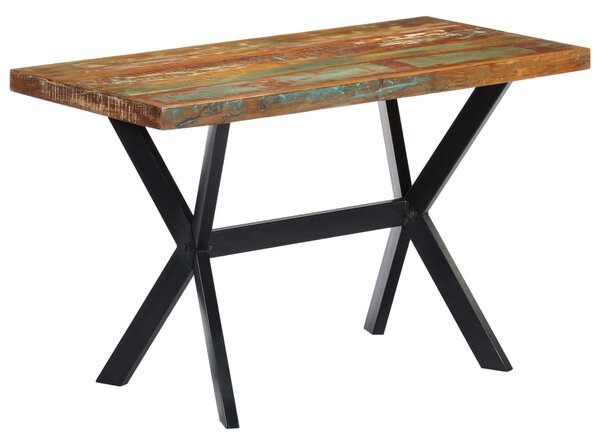 VidaXL Blagovaonski stol od masivnog obnovljenog drva 120 x 60 x 75 cm