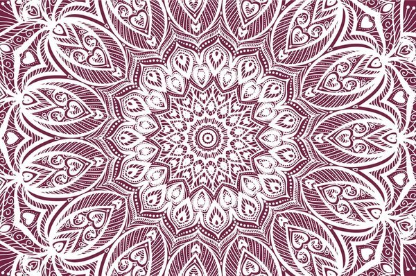 Tapeta Mandala harmonije na ružičastoj pozadini