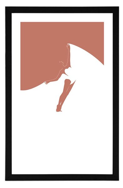 Plakat s paspartuom tajna plesa