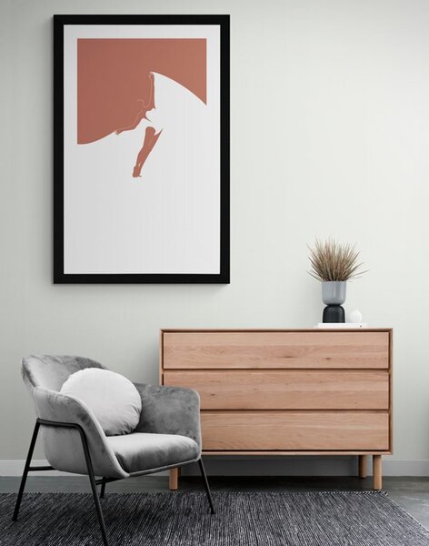 Plakat s paspartuom tajna plesa
