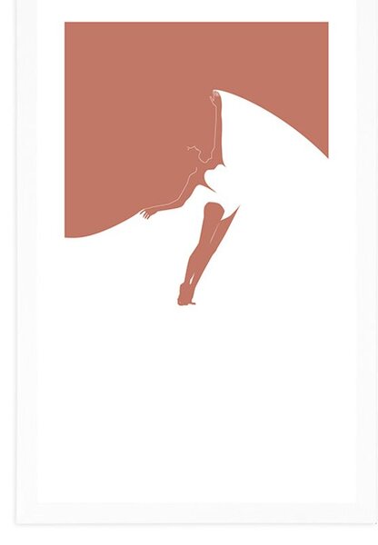 Plakat s paspartuom tajna plesa