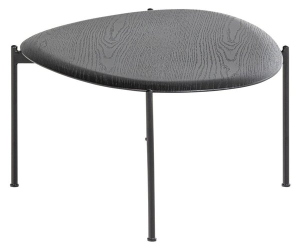 Crni stolić za kavu 67x92 cm Kota – WOOOD