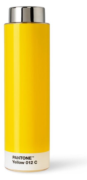 Žuta boca za vodu za put od tritana 500 ml Yellow 012 – Pantone