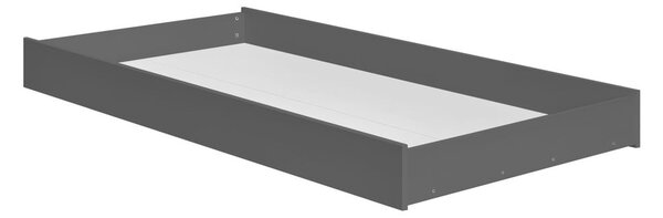 Tamno siva ladica ispod krevetića Pinio Snap, 90 x 200 cm