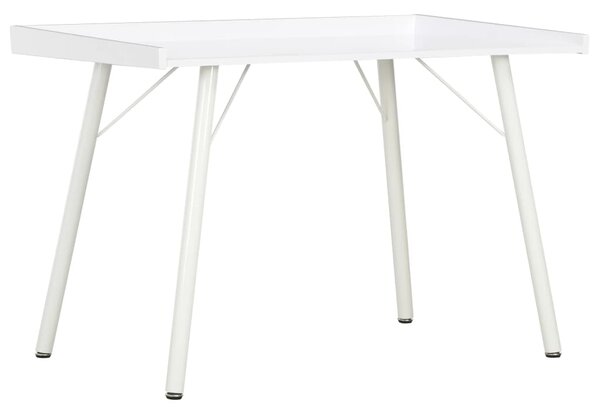 VidaXL Radni stol bijeli 90 x 50 x 79 cm