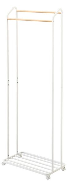 Bijeli metalni mobilni stalak za odjeću Tower – YAMAZAKI