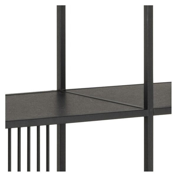 Crna biblioteka 120x185x35 cm Strington – Actona