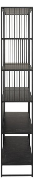Crna biblioteka 120x185x35 cm Strington – Actona