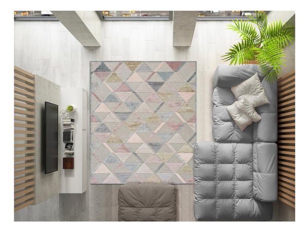 Sivi tepih Universal Margot Triangle, 120 x 170 cm