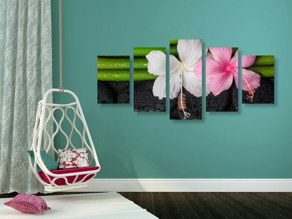 5-dijelna slika mrtva priroda - wellness