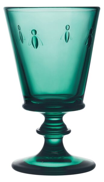 Smaragdnozelene čaše za vino La Rochère Bee, 200 ml