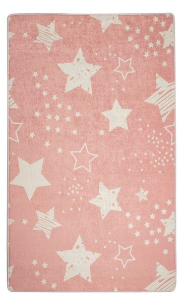 Dječji tepih Pink Stars, 140 x 190 cm