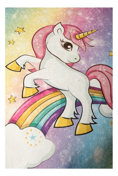 Dječji tepih Unicorn, 100 x 160 cm