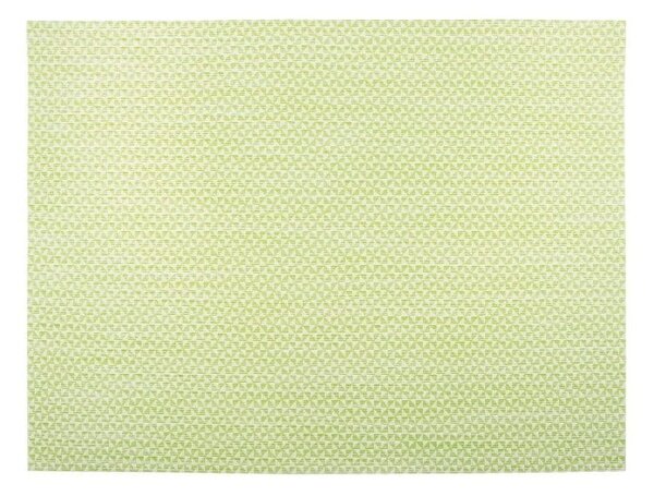 Svjetlozeleni podmetač Tiseco Home Studio Melange Triangle, 30 x 45 cm