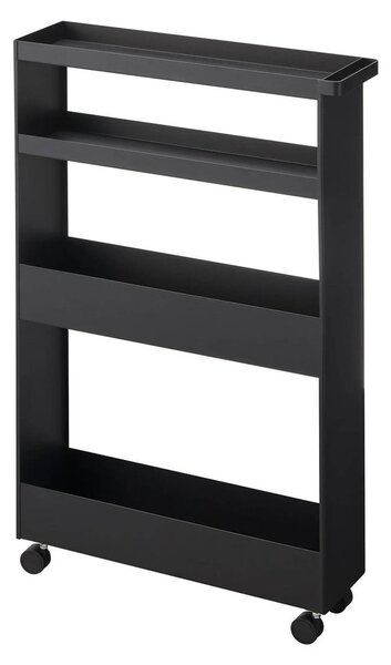 Mat crna željezna kupaonska polica 48x80,5 cm Tower – YAMAZAKI