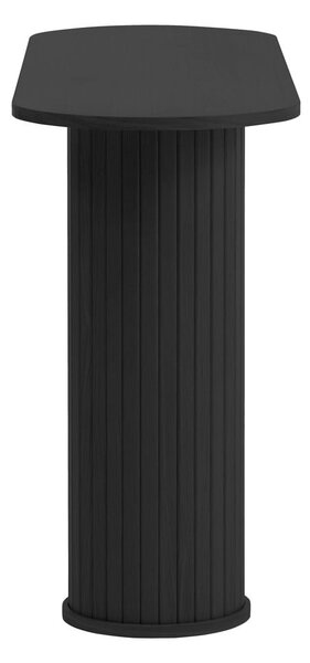 Crni pomoćni stol 40x130 cm Nola – Unique Furniture