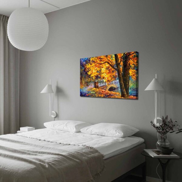 Zidna reprodukcija na platnu Leonid Afremov, 100 x 70 cm