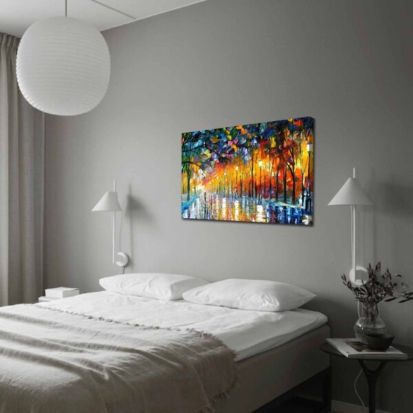 Zidna reprodukcija na platnu Leonid Afremov, 100 x 70 cm