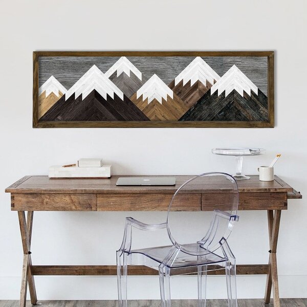 Zidna slika Mountains, 120 x 35 cm