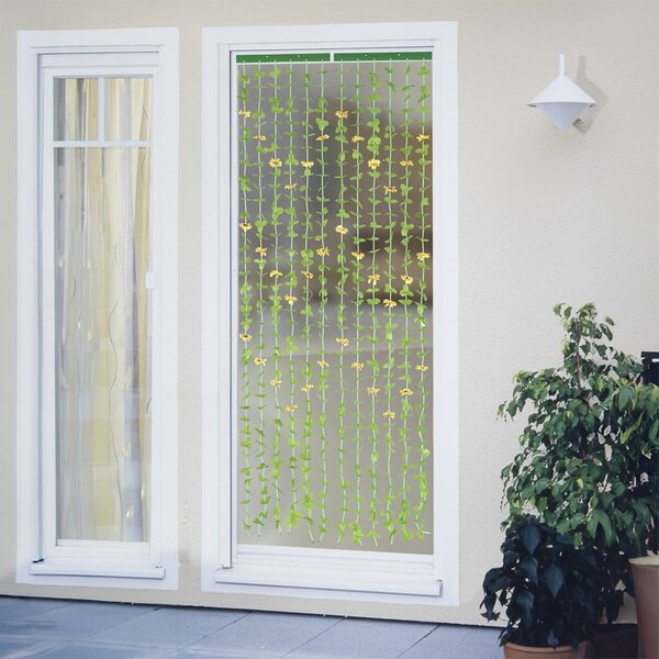 Žuta /zelena zavjesa za vrata 90x190 cm Sunflowers – Maximex