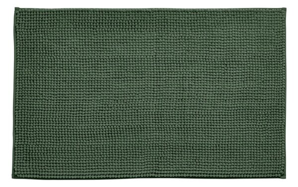 Tamno zelena kupaonska prostirka 50x80 cm Bobble – Catherine Lansfield